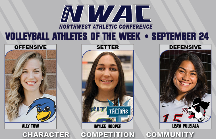 Tow Selected NWAC Offensive Athlete of the Week